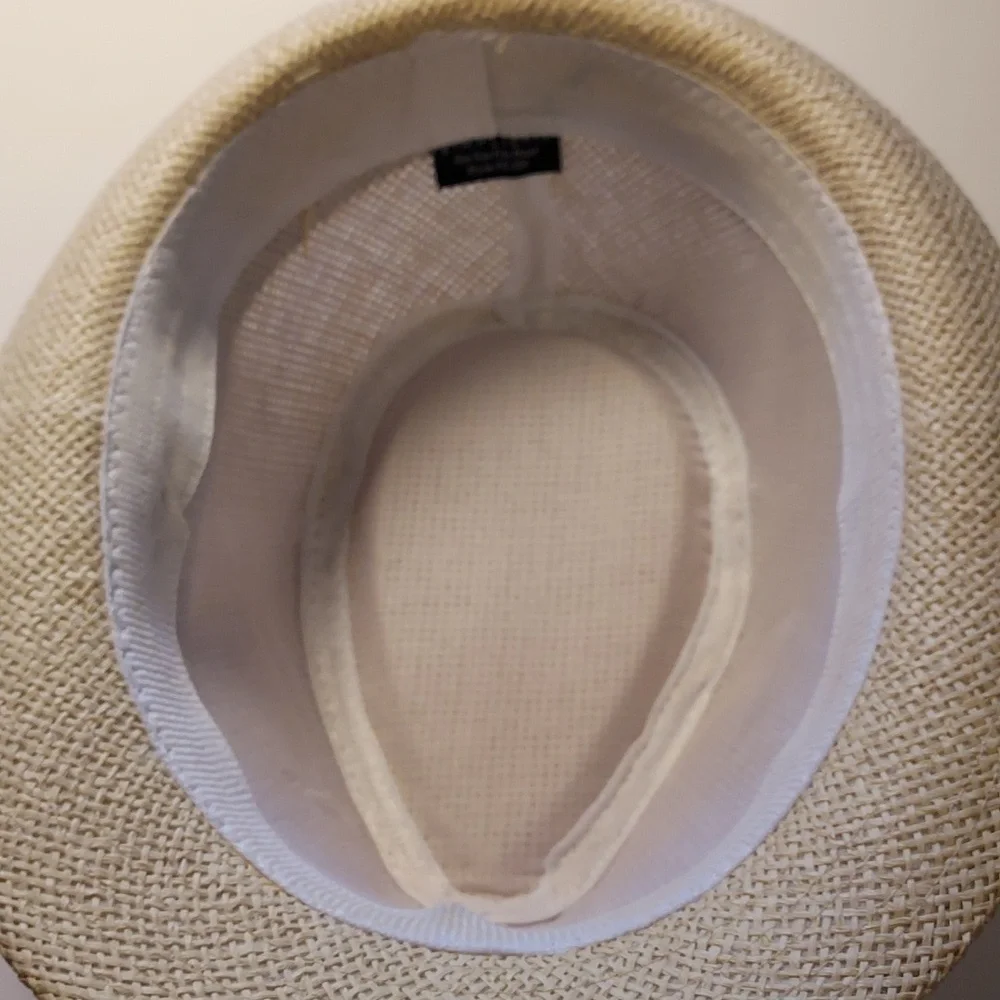 Straw Fedora Beige Aspen Food and Wine Classic